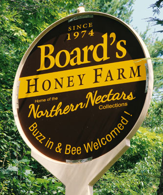 Board's Honey Farm, home of the Northern Nectars collection.